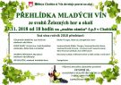 Přehlídka mladých vín 2018 plakát